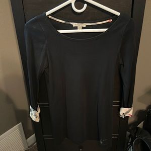Burberry 3/4 Sleeve Top